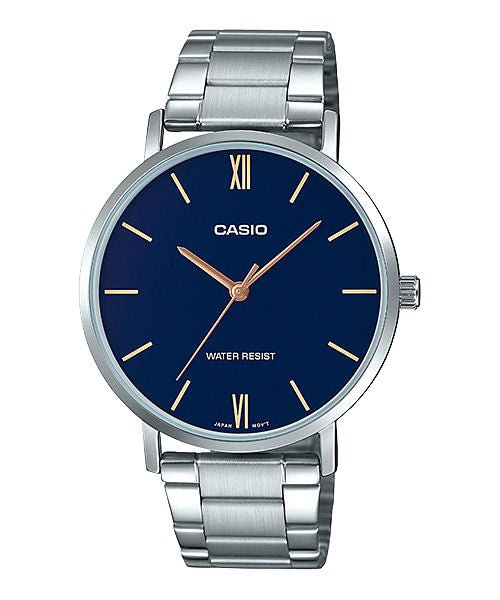 Casio MTP - VT01D - 2B watch for Men's - Ashoka Watch Company