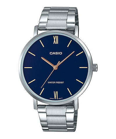 Casio MTP - VT01D - 2B watch for Men's - Ashoka Watch Company