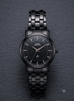 Hmt Watch For Mens Black Colour - Ashoka Watch Company
