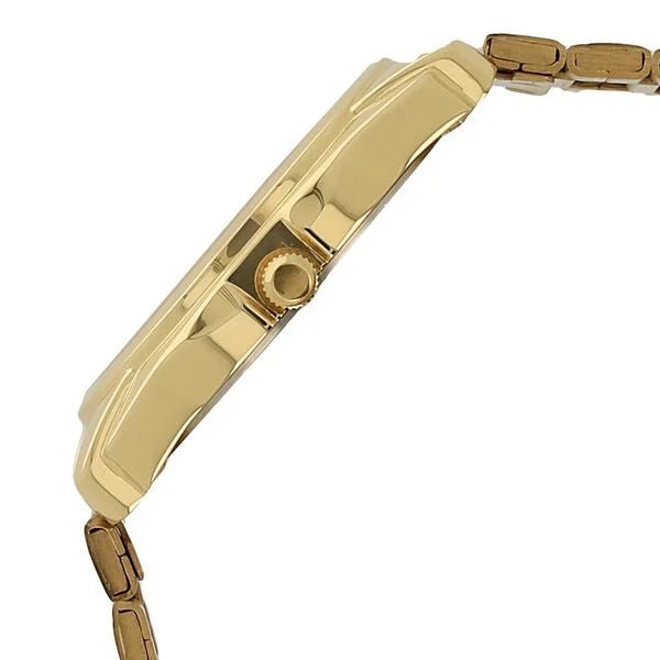 Titan Quartz Analog with Day and Date Champagne Dial Golden Stainless Steel Strap Watch For Men - Ashoka Watch Company